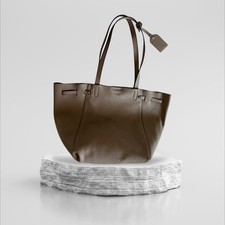 Sac en cuir DKNY cuir naturel