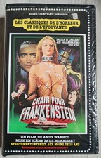 ANDY WARHOL CHAIR POUR FRANKENSTEIN VERSION INTEGRALE VHS RENE CHATEAU 1981