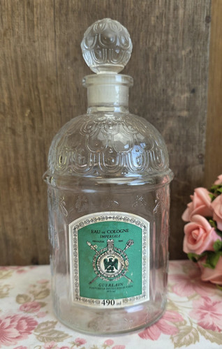 Ancien flacon abeilles eau de - ,