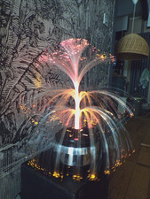 LAMPE VINTAGE FIBRE OPTIQUE