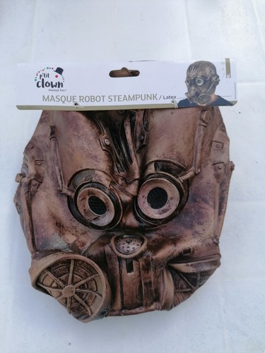 Robot steampunk masque - robot,