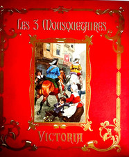 ALBUM D'IMAGES CHOCOLAT VICTORIA BELGIQUE FLAMAND " LES 3 MOUSQUETAIRES" COMPLET