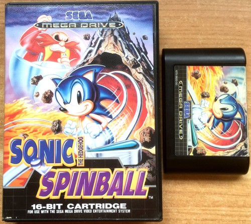 Sonic spinball boîte sans - sonic, en