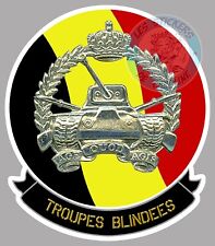 STICKER ARMEE BELGE INSIGNE