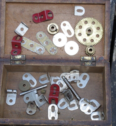 Meccano lot pieces metal - meccano, de