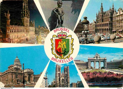 Carte postale belgique - postale,