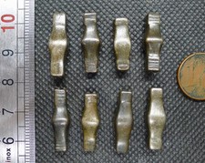 Lot 8 Perles Ismana Touareg Ancien Bijou Collier Ethnique Maroc Mauritanie