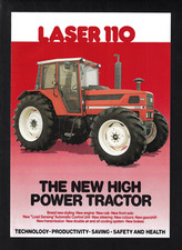 SAME LASER 110 HIGH POWER TRACTOR SPECIFICATIONS FLYER/BROCHURE OCTOBER 1993