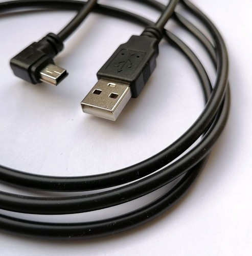 Câble mini usb angle droit - usb,