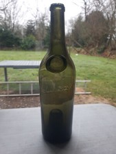 bouteille vin verre soufflé