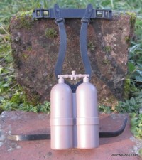 BIG JIM MATTEL ~ DIVING BOTTLES WITH HARNESS