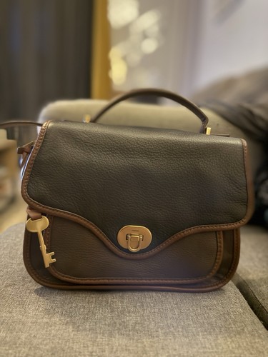Fossil sac bandoulière cuir