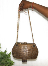 Cloche En Bois Antique Animaux