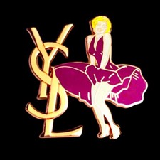 Grand Pin’s Logo YSL Yves