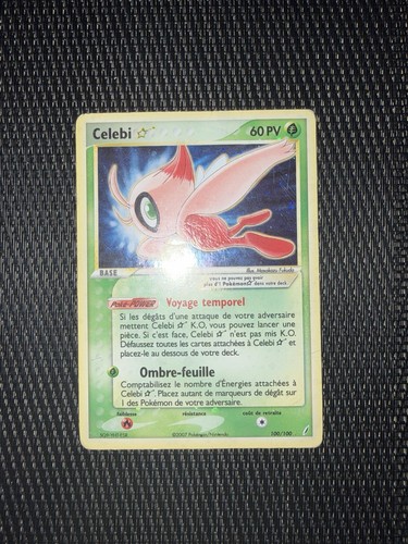 Carte pokemon celebi star - celebi,