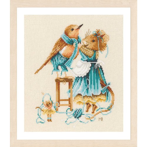 Kit broderie point de - kit,