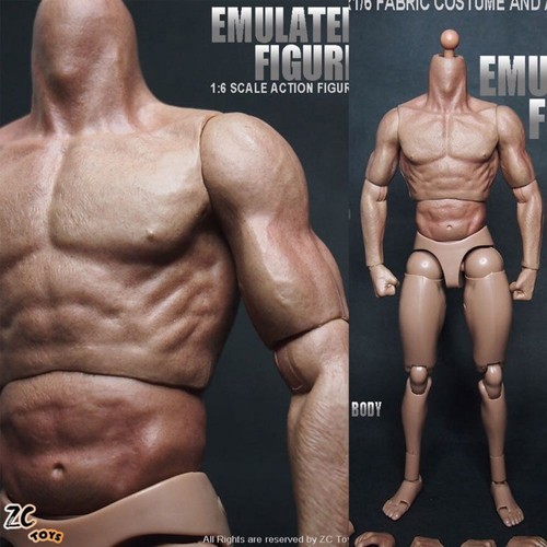 Toy 6 muscular body - muscular,