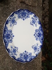 Ancien grand plat ovale en