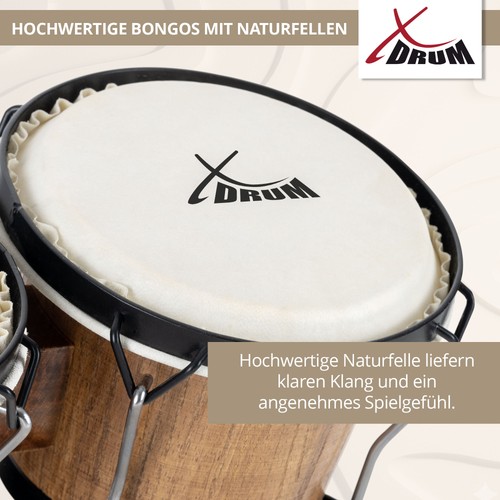 Bongo percussion tambour - tambour, 6''