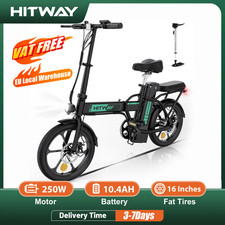 Foldable Electric Bike with 36V Battery and Range 35-70km