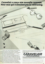 Publicité Advertising   1982  12.24   Caravelair nouvelle caravane