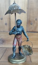 Sculpture Personnage Serviteur Nubien/19 Ème Siècle/Napoléon III/Porte Aiguilles