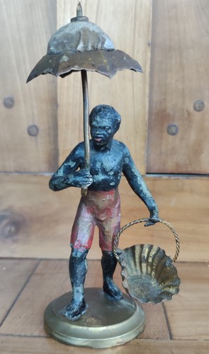 Sculpture personnage serviteur - personnage,