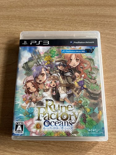 Rune factory oceans ps3 jap - rune,