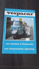 CATALOGUE BROCHURE CYCLOMOTEUR VESPA PIAGGIO VESPACAR