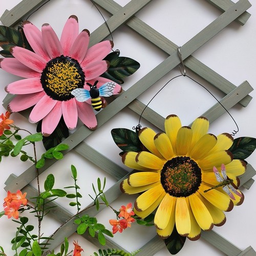 Suspension murale tournesol