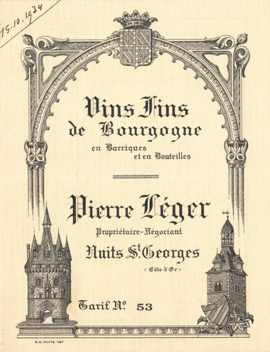 Vieux papier publicité pierre - papier,