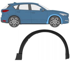 Moulure de l’aile avant pour