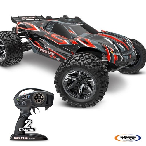 Traxxas rustler 4x4 - 4x4, rouge