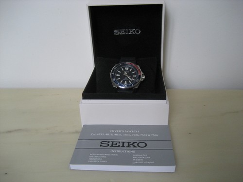 Seiko prospex samurai pepsi - seiko,