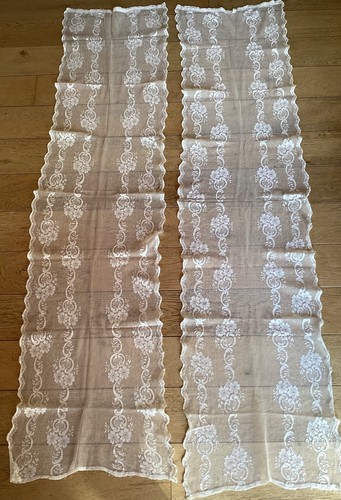 Lot rideaux dentelle au - 2,