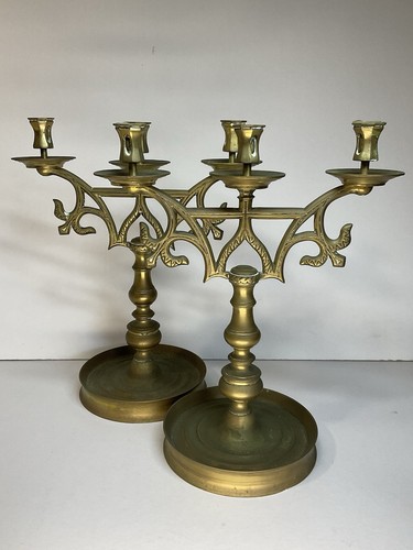 Grands chandeliers bronze - en,
