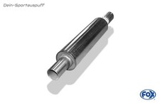 Silencieux Avant Fox VW Golf 3 GTI Et VR6