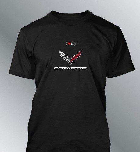 Tee shirt corvette l xl - tee, m