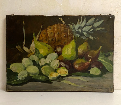 Ancien tableau huile - ancien,