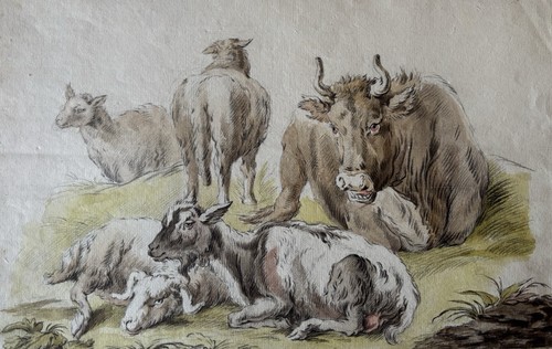 Dessin ancien xixe étude - ancien,