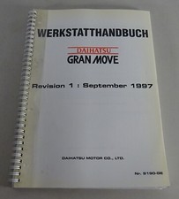 Shop Manual Daihatsu Gran Move G303 Stand 09/1997