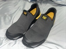 Men's US Size 8 UK 7 Caterpillar Sprint Mesh Slip-On P91182 Alloy Safety Toe