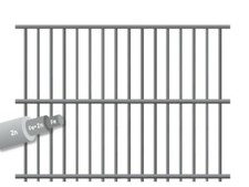 Filet METALLICA75X13 H.76 Fond Cage Lapins Poulets Cages Double Agriculture