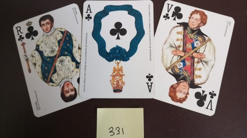 Ancien jeu de cartes - ,