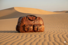 Sac de voyage en cuir