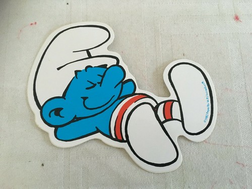 Peyo 1983 e73 smurfs sleeping - 1983,