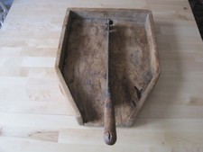 XIXe siècle Planche à Découper en bois, planche de Poissonnier. art populaire 