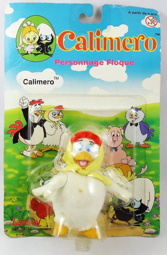 Calimero figurine floquée - figurine,
