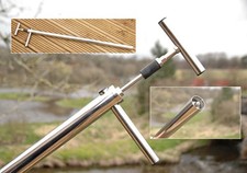 STAINLESS STEEL SEA FISHING  BAIT PUMP LUGWORM RAGWORM 22mm/28mm or 50mm dia.