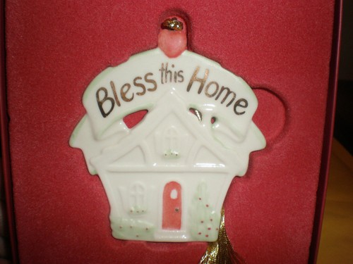 Lenox bless this home ornament - bless,